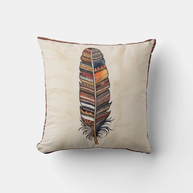 Boho-Chic Mandala Kilim Pillows: A Perfekt Balance Kudde (Framsida)