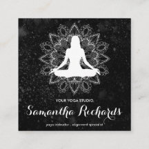 Boho Chic Mandala Trendig Celestial Black White