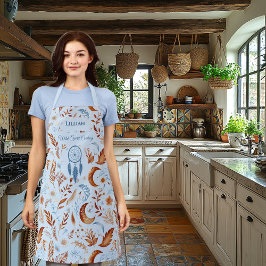 Boho-Chic med Dreamcatcher och Blommönster