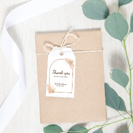 Boho Chic Minimalist Baby Shower Gift-Märkre Presentetikett