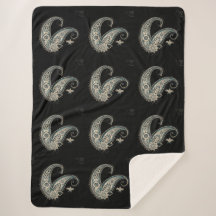 Boho Chic Paisley Seamless Mönster