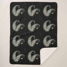 Boho Chic Paisley Seamless Mönster