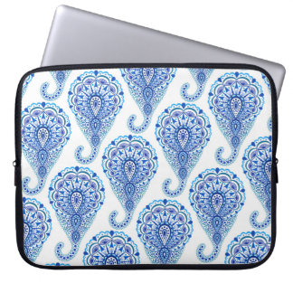 Boho Chic Paisley Seamless Oriental Laptop Fodral
