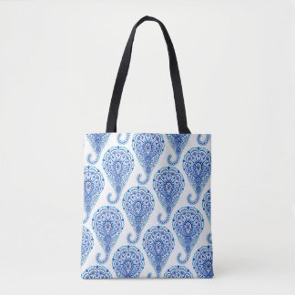 Boho Chic Paisley Seamless Oriental Tygkasse