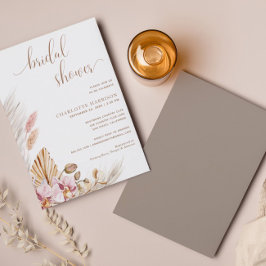 Boho Chic Pampas Grass | MÖHIPPA Inbjudningar