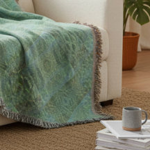 Boho Chic Patchwork Aquamarine