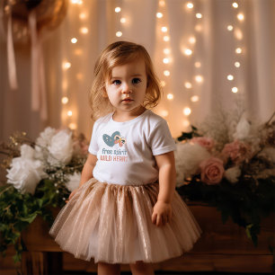Boho Chic Quote Free Spirit Vild Heart T Shirt