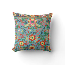 Boho Chic Retro Oriental Blommigt