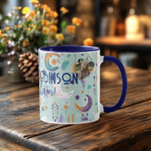Boho Chic skräddarsydd mugg med himmelska motiv