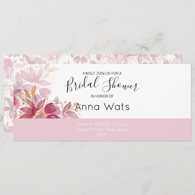 Boho Chic Terracotta  Blommigt (Fram/baksida)