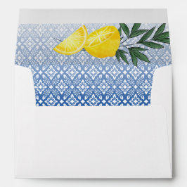 Boho- Chic Tropical Lemon med Returadress