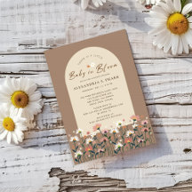 Boho Chic Wildblomme Daisy Baby i bloomskaren