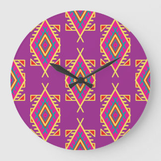 Boho-Chicen: Etniskt sjölöst ornament Stor Klocka