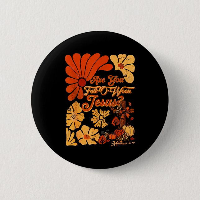 Boho Christian Fall Thanksgiving Are You Fall-o-we Knapp (Framsida)