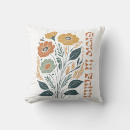 Boho Christian inspirational Grow in Faith Kudde