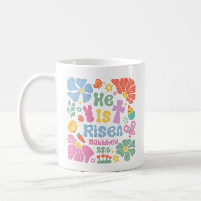 Boho Christian Påsk Kaffemugg (Vänster)