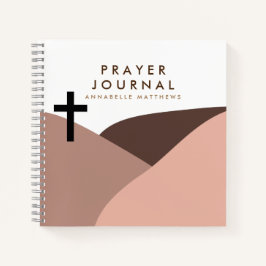 Boho Christian Prayer Journal Notebook