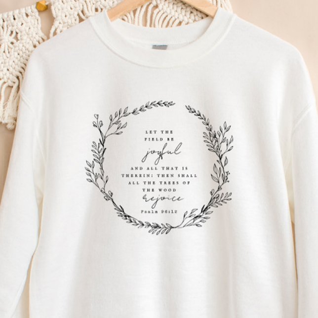 Boho Christian Sweatshirt Bible Verse Wildblommor T Shirt (Skapare uppladdad)