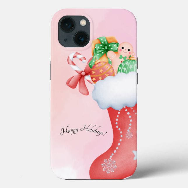 BOHO CHRISTMAS GREETING CARD (Baksida)
