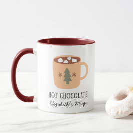 Boho Christmas Mug Hot Chocolate Mug Mugg