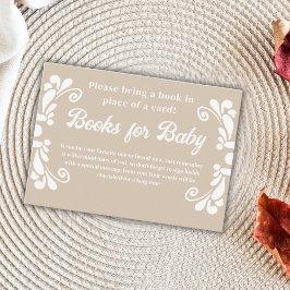 Boho Cielito Lindo Mexican Baby Shower-spel Tilläggskort