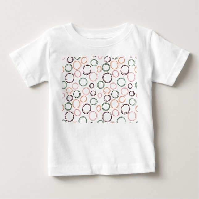 Boho Circles T Shirt (Framsida)