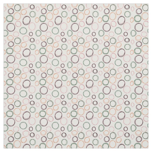 Boho Circles Tyg (Provkarta)