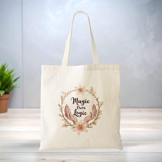 Boho Citat Elegant Stilfull Handväskor Tygkasse (Skapare uppladdad)