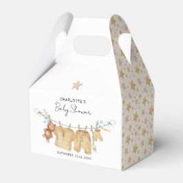 Boho Clothesline Baby Shower Favoritbox Presentaskar