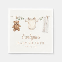 Boho Clothesline Gender Neutral Baby Shower