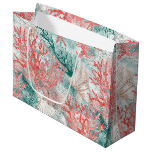 Boho Coastal Snäckmönster