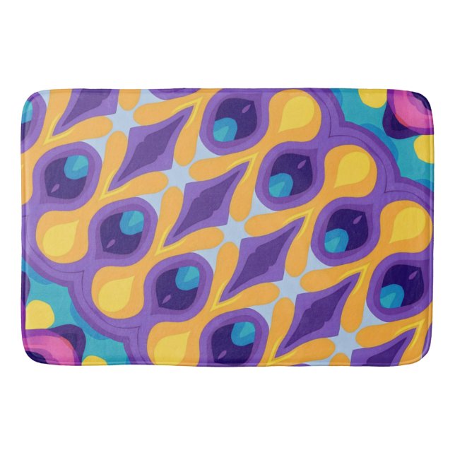 Boho Colorful 24 Badrumsmatta (Framsidan)