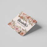 Boho Cottagecore Enchanted Bröllop Theme Anpassnin Underlägg Papper Kvadrat<br><div class="desc">Tittar du för unika bröllopsfavörer som dina gäster kommer att göra i kärlek? Se inte längre än den vackra anpassningsbarna på bröllop-temat, papper underlägg i boho cottagecore! De här underläggen är perfekt för att lägga till en aning rustik charm till bröllop. De kom i en förpackning om 6 och är...</div>
