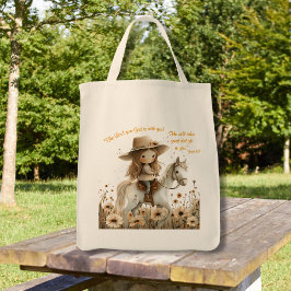 Boho Cowgirl Häst Tygkasse