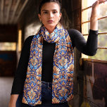 Boho Cowgirl Western Blommigt Damask Sjal<br><div class="desc">Blommor och snurrar Western Blommigt Damask dekorativa kvinnor långa chiffon-scarf i bedövande koboltblå nyanser. Ta med dig en elegans och en kvinnlig charm till din gardin med den här chicen som har en underbar, intrikad Western inspirerad, blommigt-bladdesign som är perfekt för den moderna cowgirl. Detaljer som påminner om vintage mönster...</div>