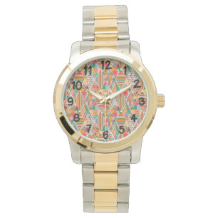 Boho Crazy Quilt Armbandsur