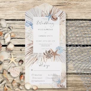 Boho Cream Beach Rustic Middag