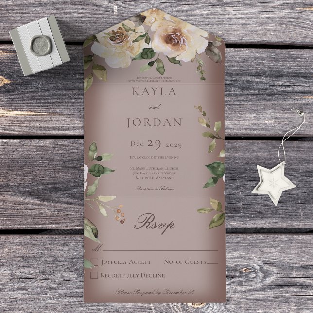 Boho Cream Ro Brown No Middag (Skapare uppladdad)