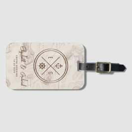 Boho Cruise Destination Wedding Bagagebricka