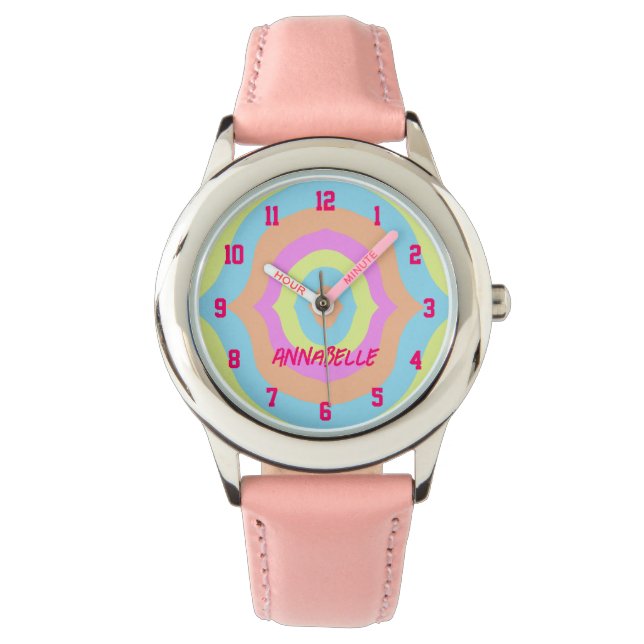 Boho Cute Girl Armbandsur (Framsida)