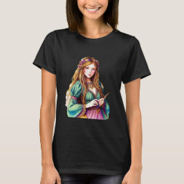 Boho Cute Girl T Shirt