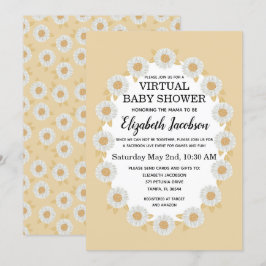 Boho Daisys Virtuellare inbjudan till babyskor