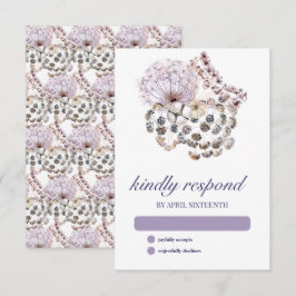 Boho Dandelion Blommigt Pagan Handfasting OSA Kort