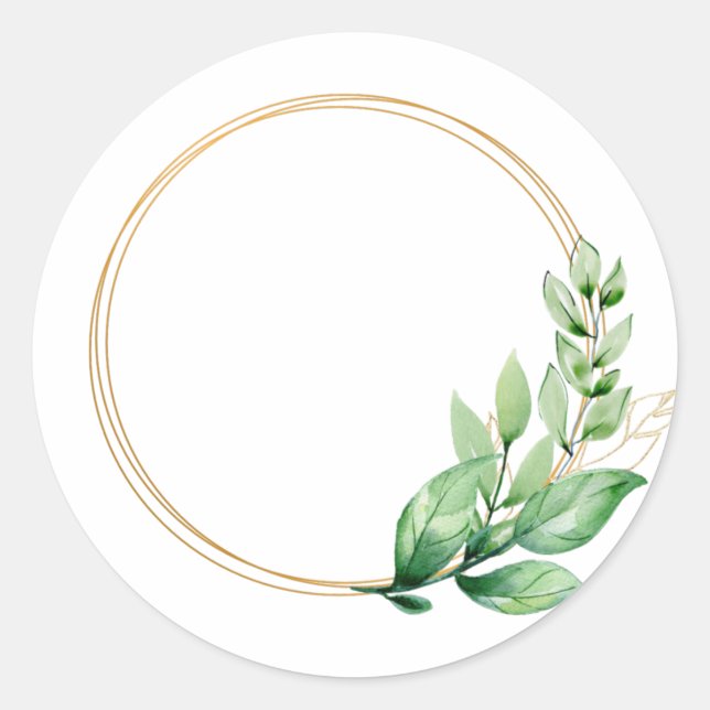 Boho-dekaler Runt Klistermärke (Framsida)