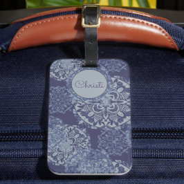 Boho Denim Moody Blues Mandalas Bagagebricka