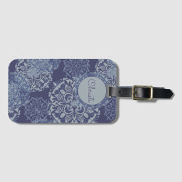 Boho Denim Moody Blues Mandalas Bagagebricka