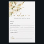 Boho Desert Advice for Bride Card<br><div class="desc">Boho-ökenråd till bridkortet</div>