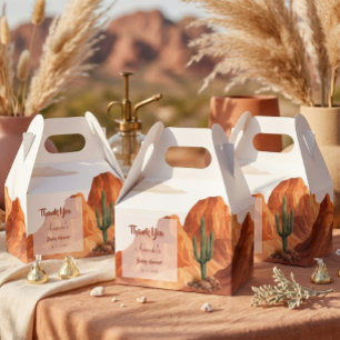 Boho Desert Darling Southwest Baby Shower Presentaskar