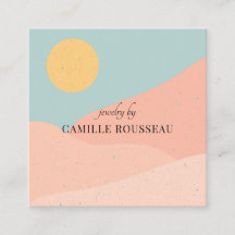 Boho Desert Sunrise Mountains Handcrafied Jewelry