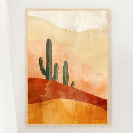 Boho Desert Tranquil Skriv ut 1 av 3 Poster